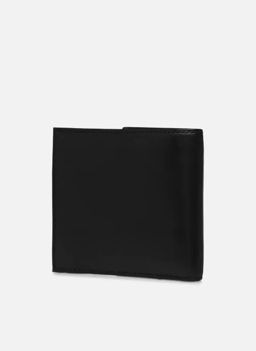     POLO RALPH LAUREN GLD FL BFCWALLETSMOOTH LEATHER  ZWART   