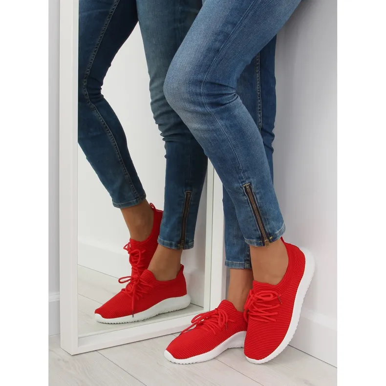 RODE SPORTSCHOENEN BK91 ROOD
