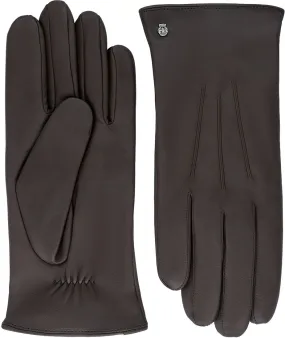 Roeckl Riga Leren Heren Handschoenen Maat 10 - Coffee