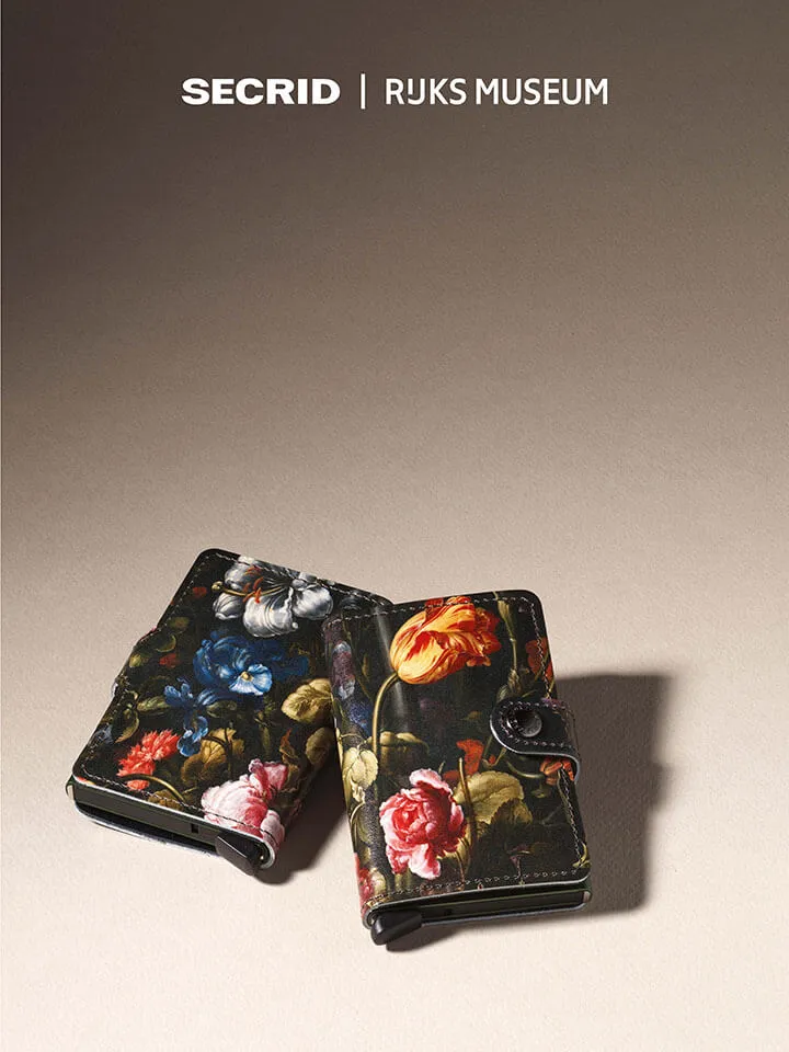 Secrid Mini Wallet Portemonnee Art Flowers