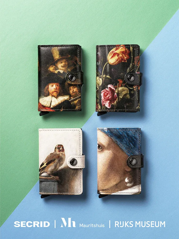 Secrid Mini Wallet Portemonnee Art Flowers