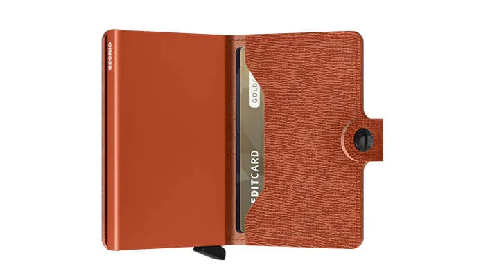 Secrid Mini Wallet Portemonnee Crisple Pumpkin