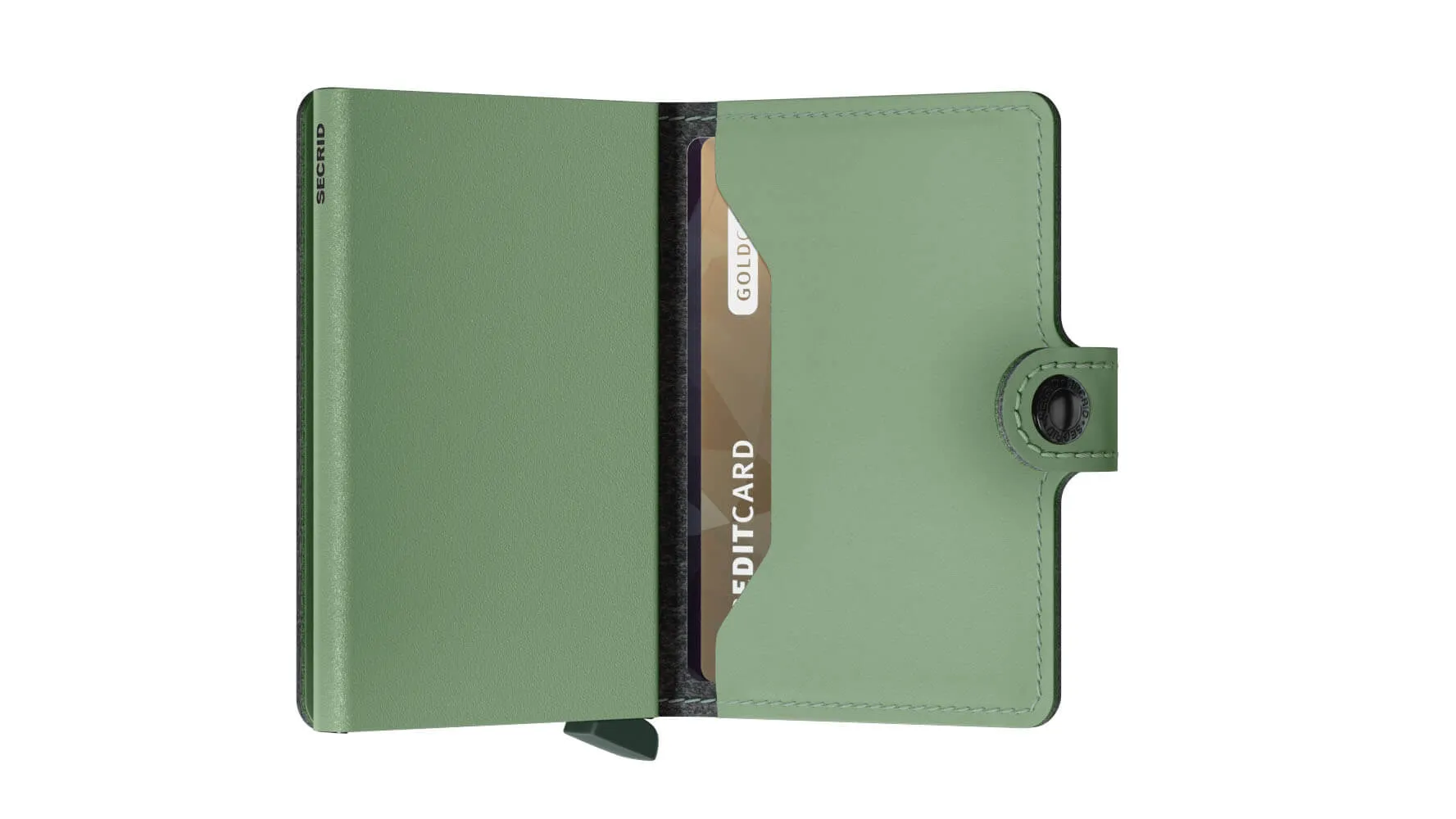 Secrid Mini Wallet Portemonnee Yard Powder Pistachio