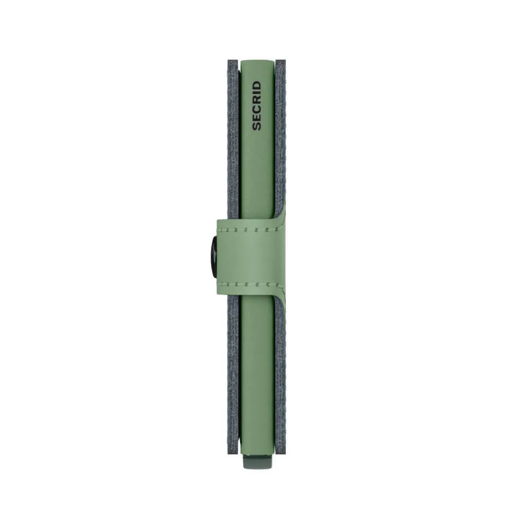Secrid Mini Wallet Portemonnee Yard Powder Pistachio