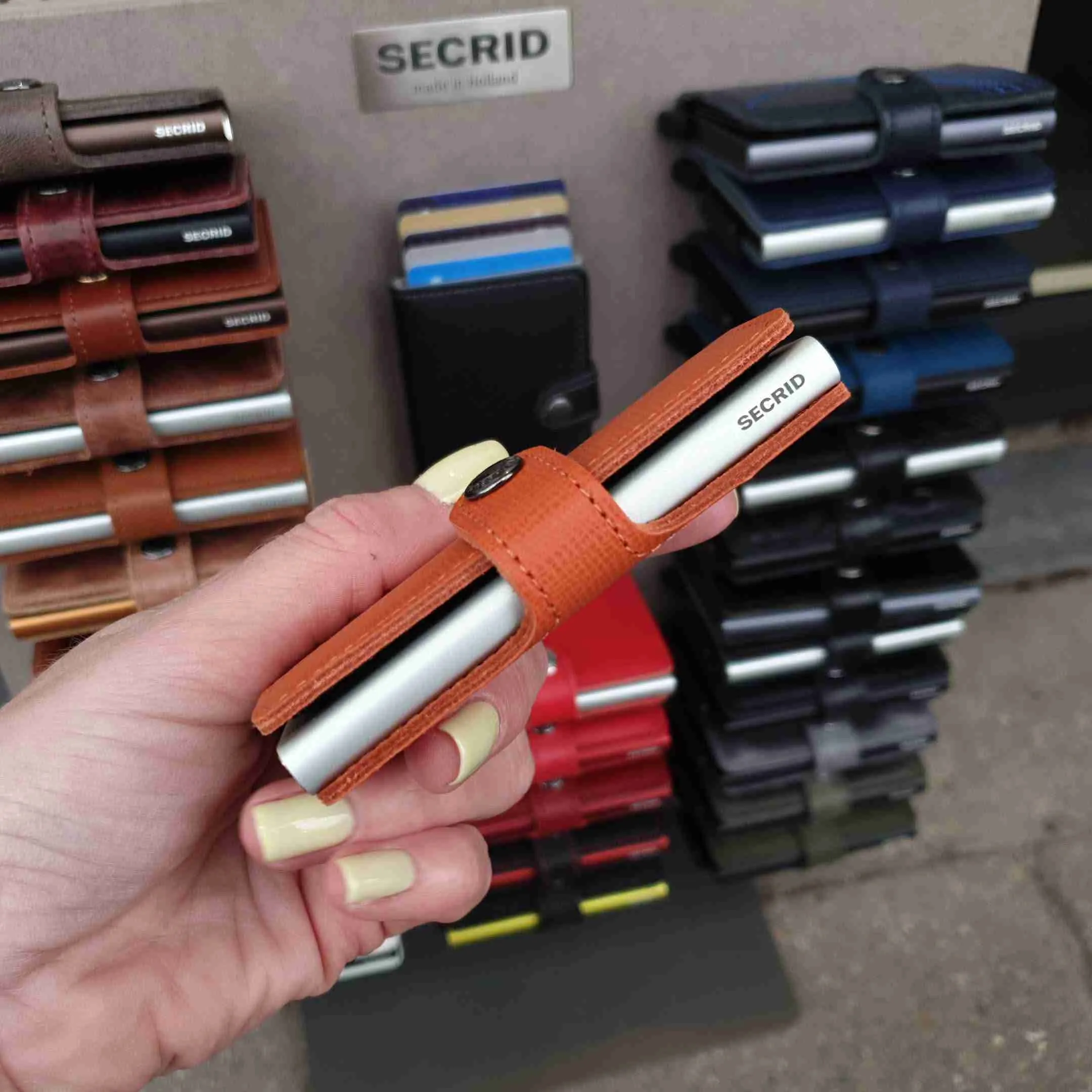 SECRID MINIWALLET CRISPLE ORANJE MCORANGE