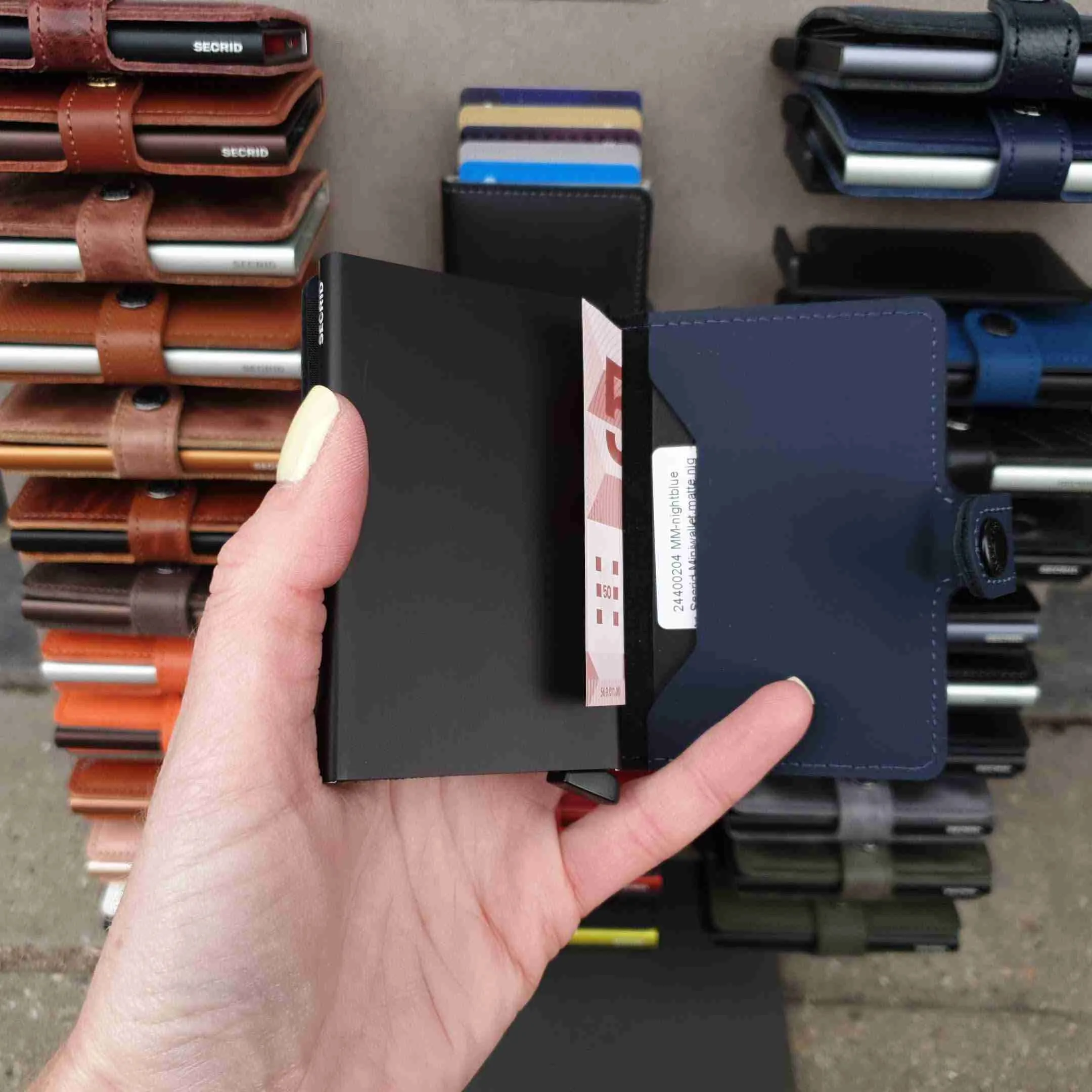 SECRID MINIWALLET MATTE MMNIGHTBLUE