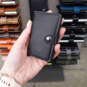 Secrid Miniwallet Vintage zwart MV-Black