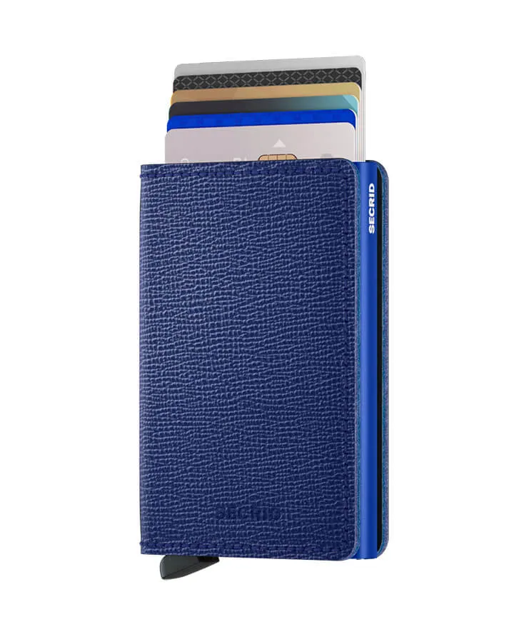 Secrid Slim Wallet Portemonnee Crisple Cobalt