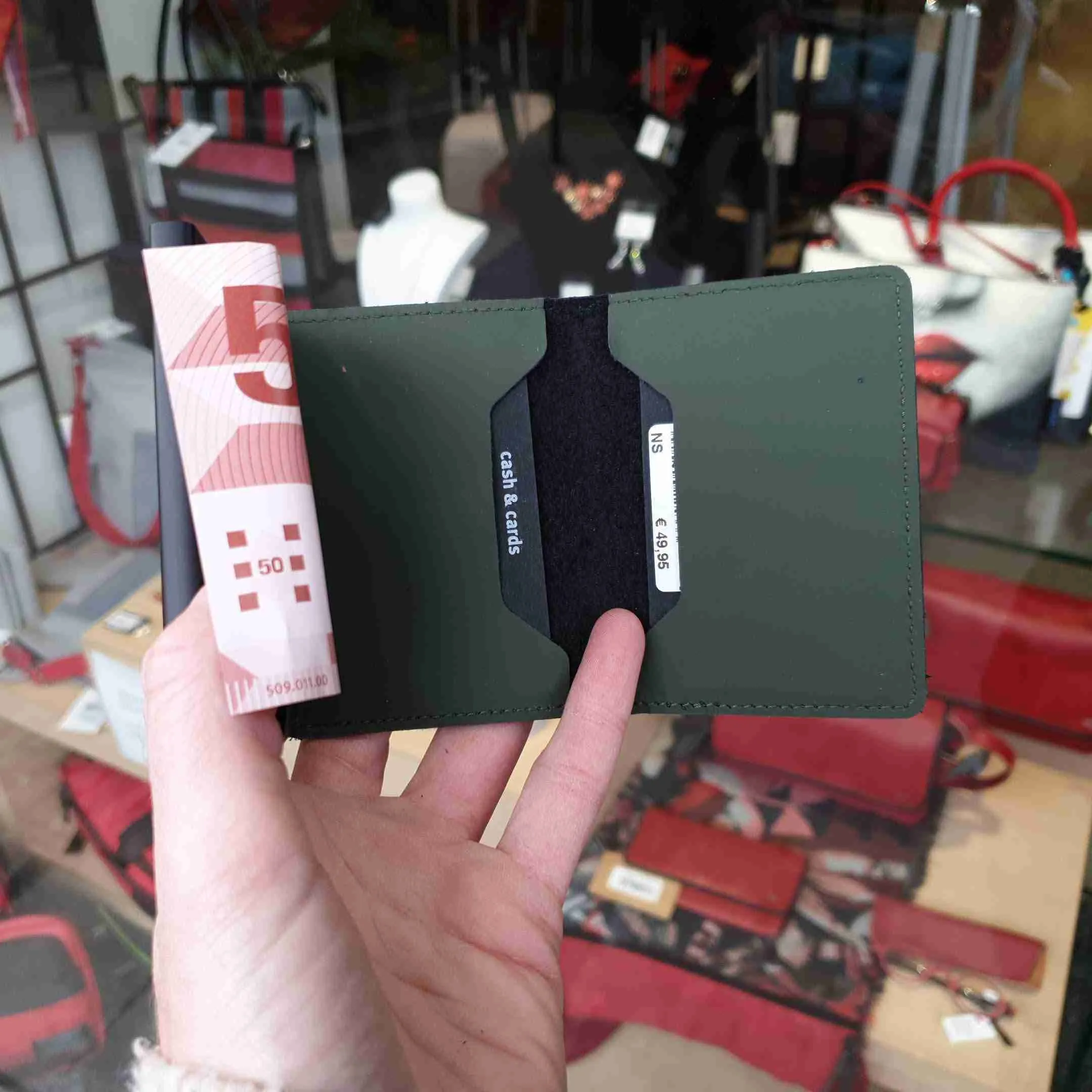 Secrid Slimwallet Matte Green Black