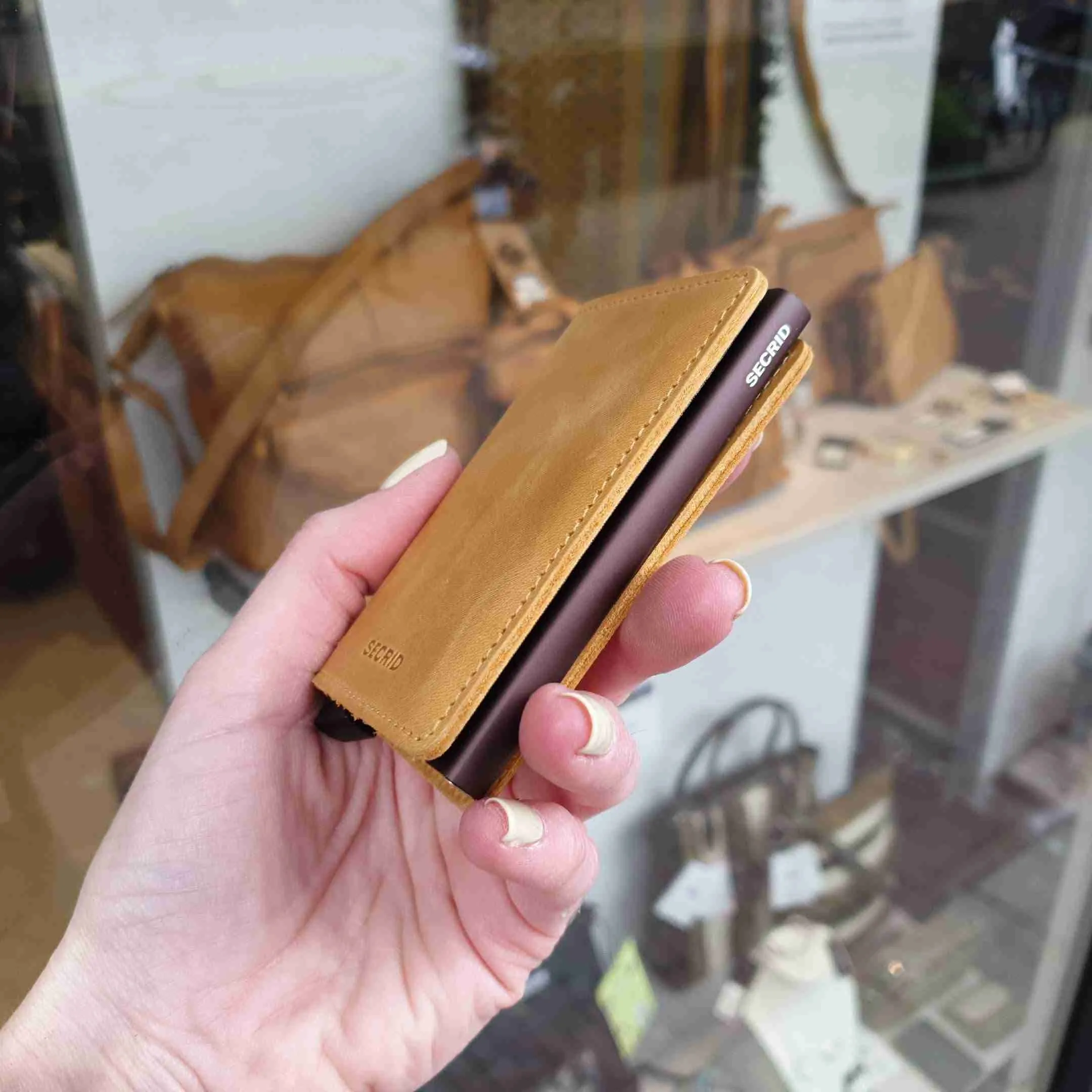 Secrid Slimwallet Vintage Ochre okergeel