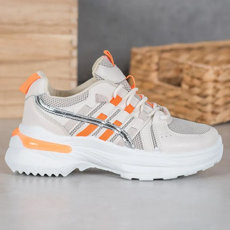 SHELOVET Modieuze sportschoenen op het platform veelkleurig