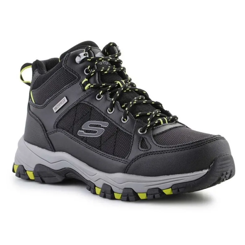 SKECHERS SELMEN  MELANO 204477BLK SCHOENEN ZWART