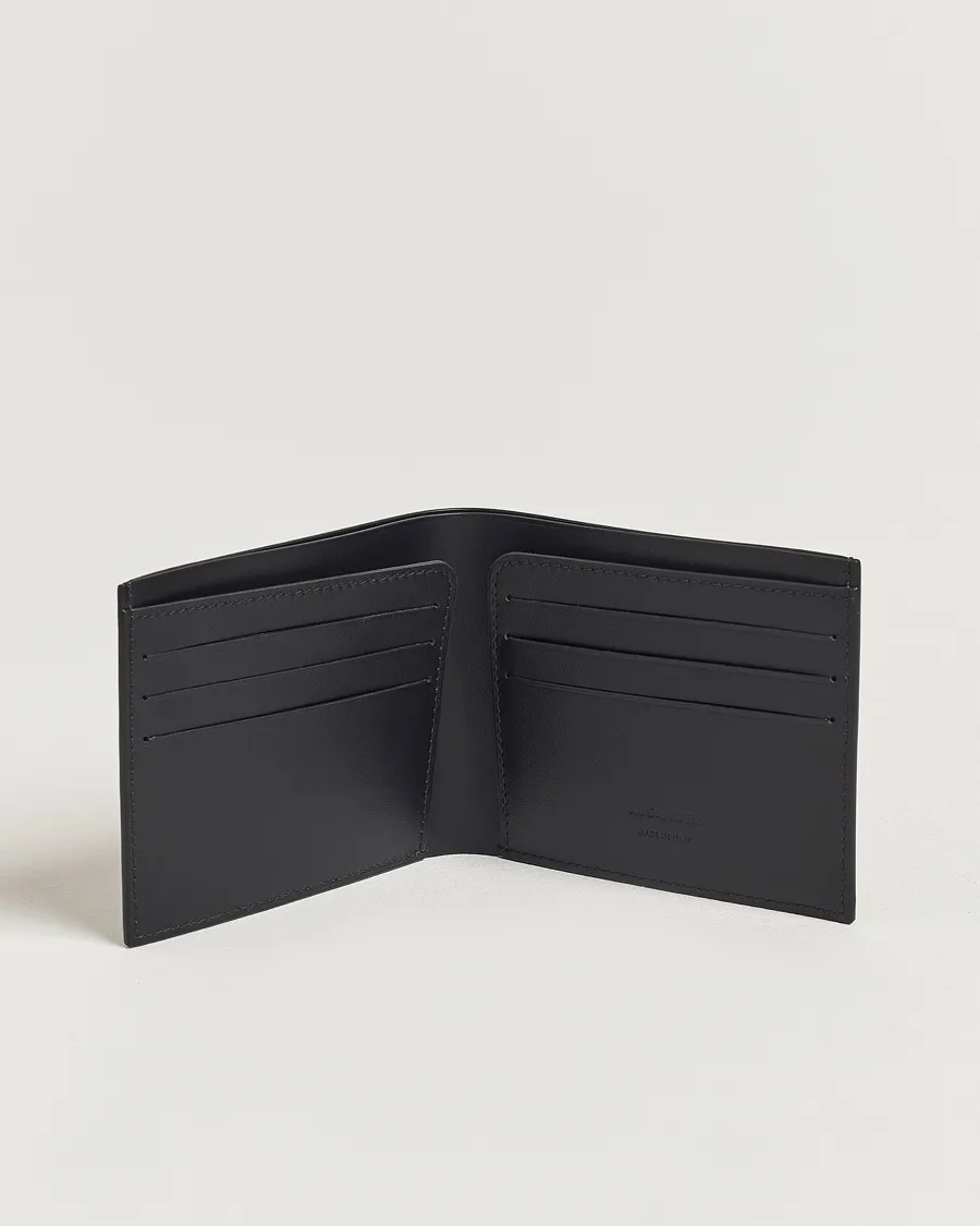 Soft Calf Leather Wallet Black