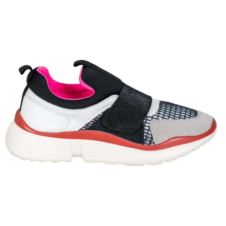 Sweet Shoes Lichte sportschoenen met klittenband veelkleurig