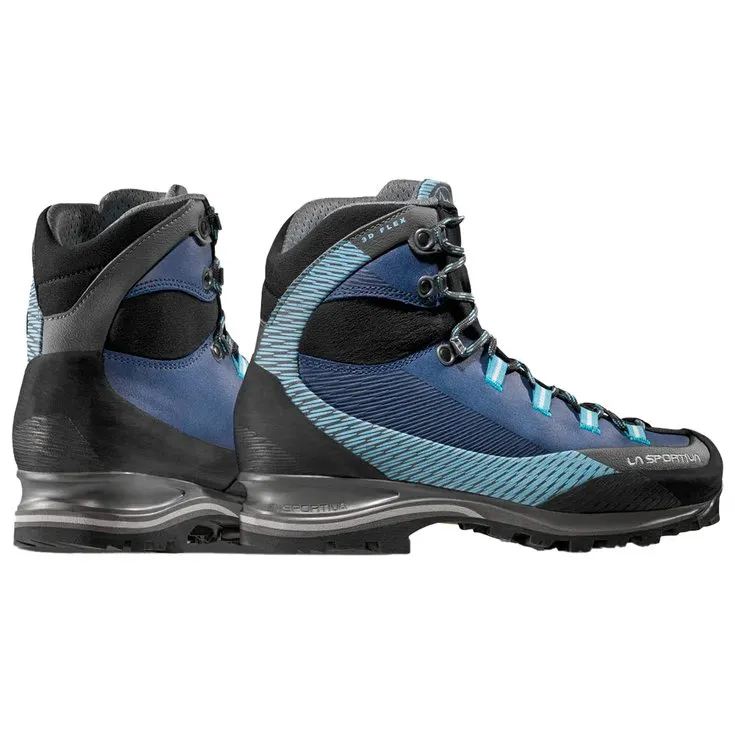 TREK EN BERGSCHOENEN LA SPORTIVA TRANGO TRK LEATHER WOMAN GORETEX OPAL PACIFIC BLUE