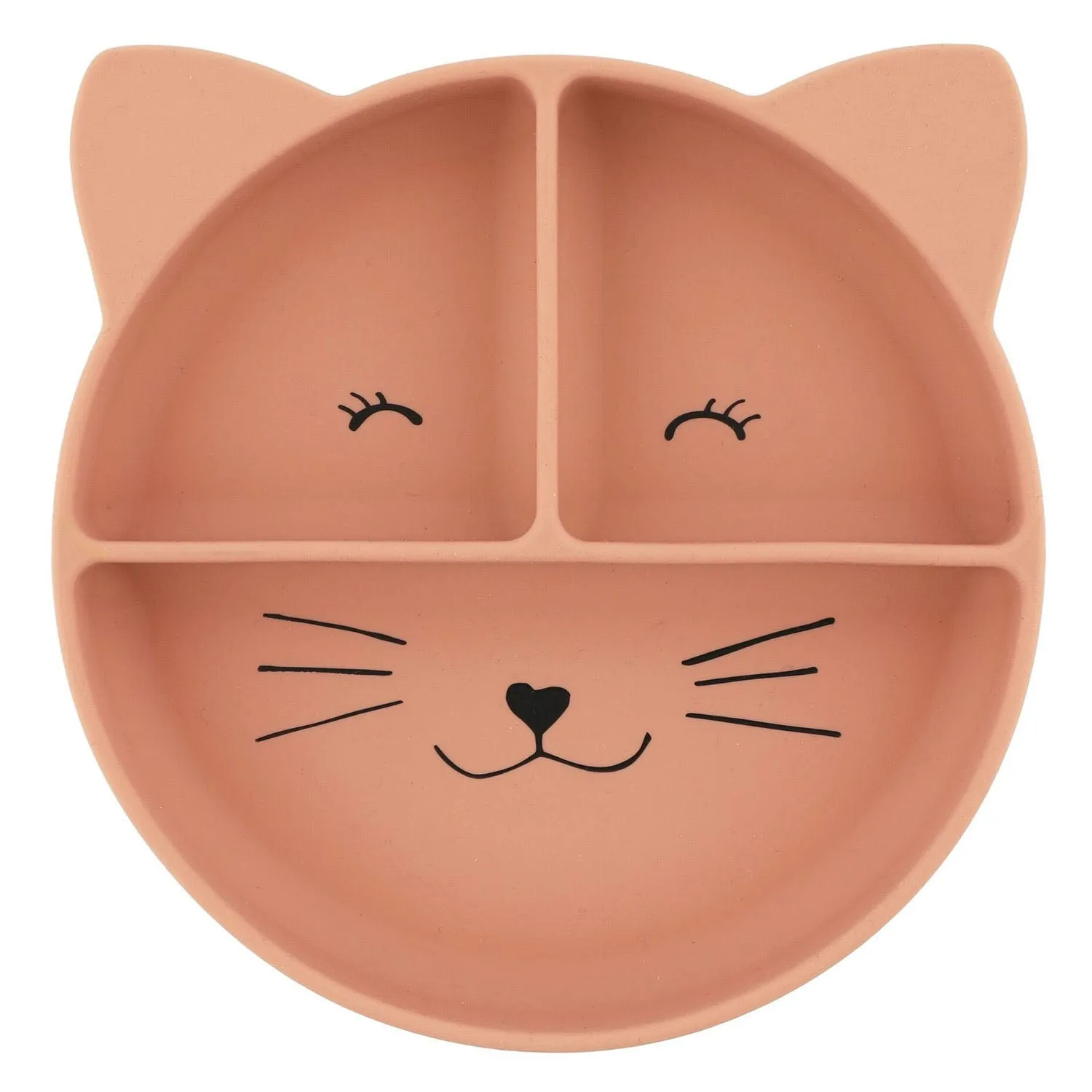 TRIXIE SILICONEN BORD MET VAKJES EN ZUIGNAP   MRS. CAT