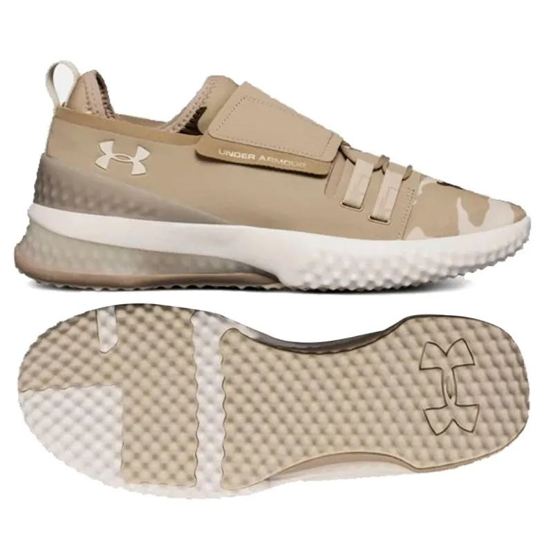 UNDER ARMOUR ARCHITECH 3DI VALOR M 3000 368200 TRAININGSSCHOENEN BEIGE
