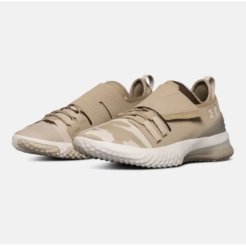 UNDER ARMOUR ARCHITECH 3DI VALOR M 3000 368200 TRAININGSSCHOENEN BEIGE