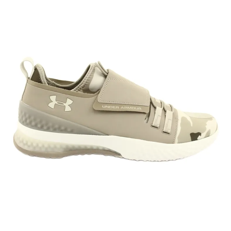 UNDER ARMOUR ARCHITECH 3DI VALOR M 3000 368200 TRAININGSSCHOENEN BRUIN GROENTE