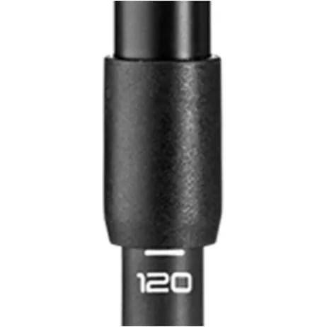 WANDELSTOK LEKI BLACK SERIES SLS XTG BLACK DARKANTHRACITE WHITE