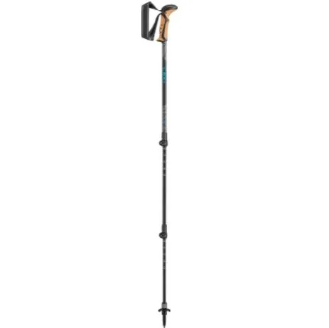 WANDELSTOK LEKI KHUMBU LITE ANTISHOCK BLACK PETROL DARK ANTHRACITE (100  135 CM)