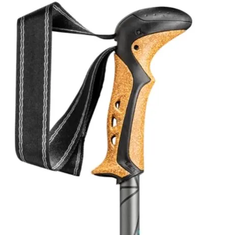 WANDELSTOK LEKI KHUMBU LITE ANTISHOCK BLACK PETROL DARK ANTHRACITE (100  135 CM)