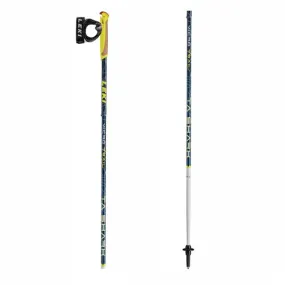 Wandelstok Leki Micro Trail TA White Dark Blue Neon Yellow (120 cm)