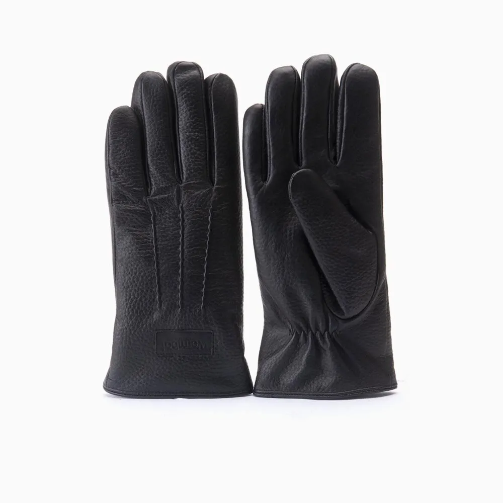 WARMBAT GLOVES MEN GOAT LEATHER BLACK  HEREN HANDSCHOENEN  GLO402499
