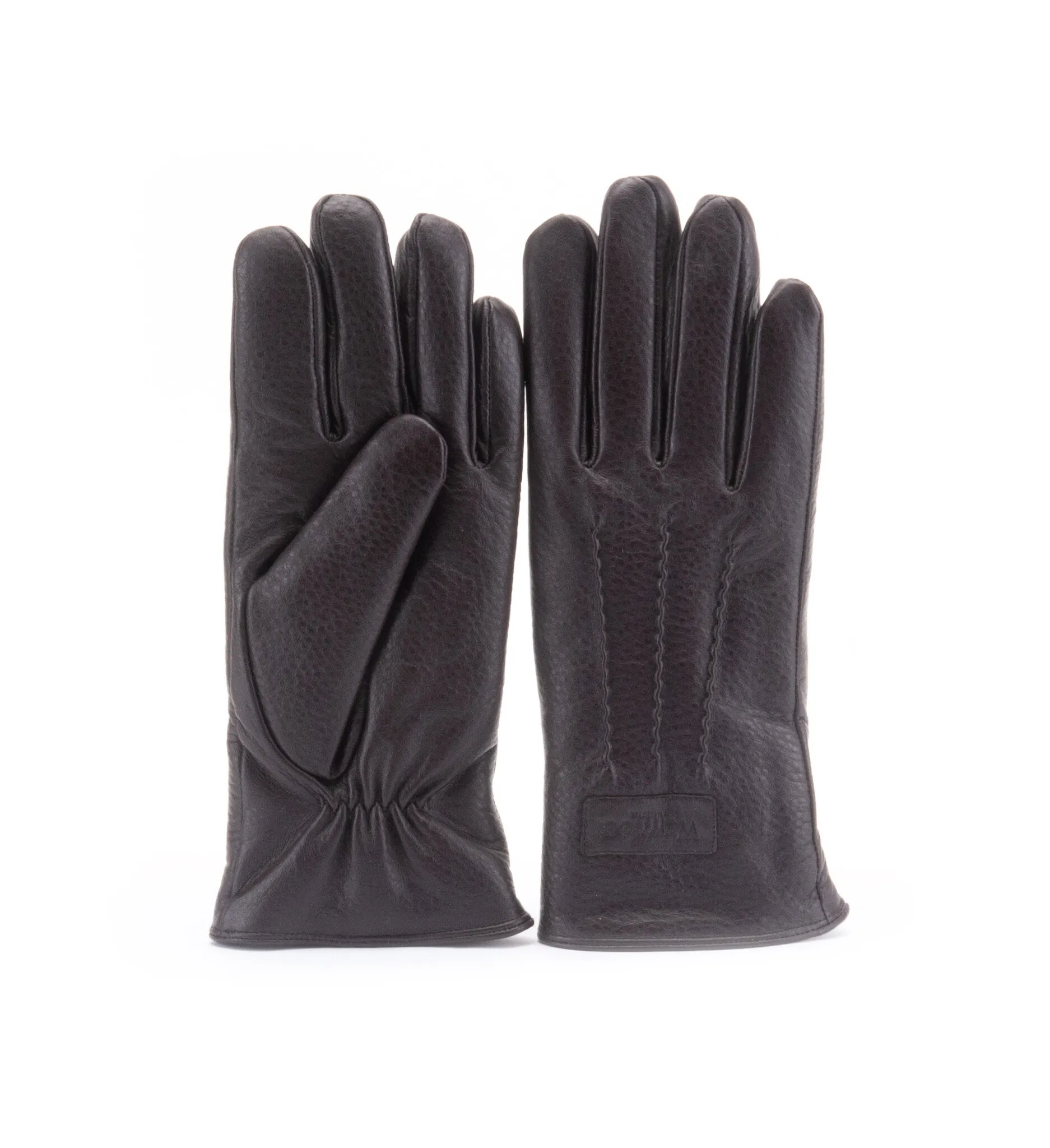 WARMBAT GLOVES MEN GOAT LEATHER CHOCO  HEREN HANDSCHOENEN  GLO402465