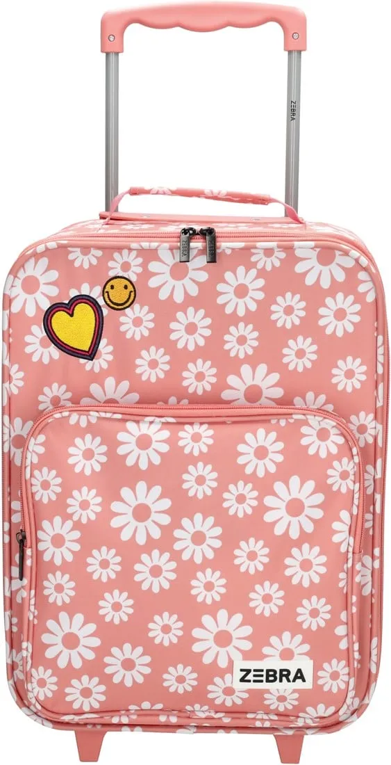 ZEBRA TRENDS AVONTURIER KINDERKOFFER  ROZE