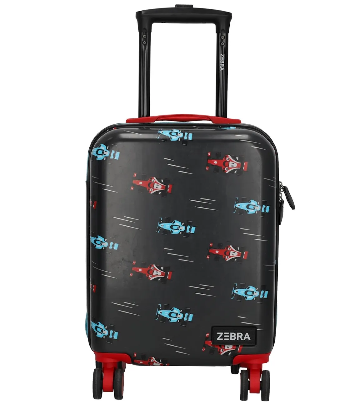 Zebra Trends Avonturier koffer 175 Raceauto zwart