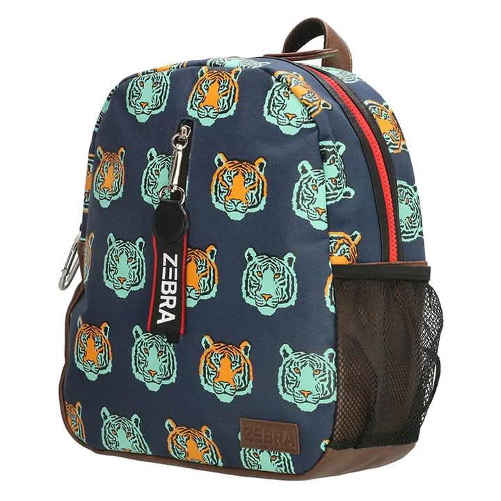 Zebra Trends Boys Rugzak Tijger Blauw