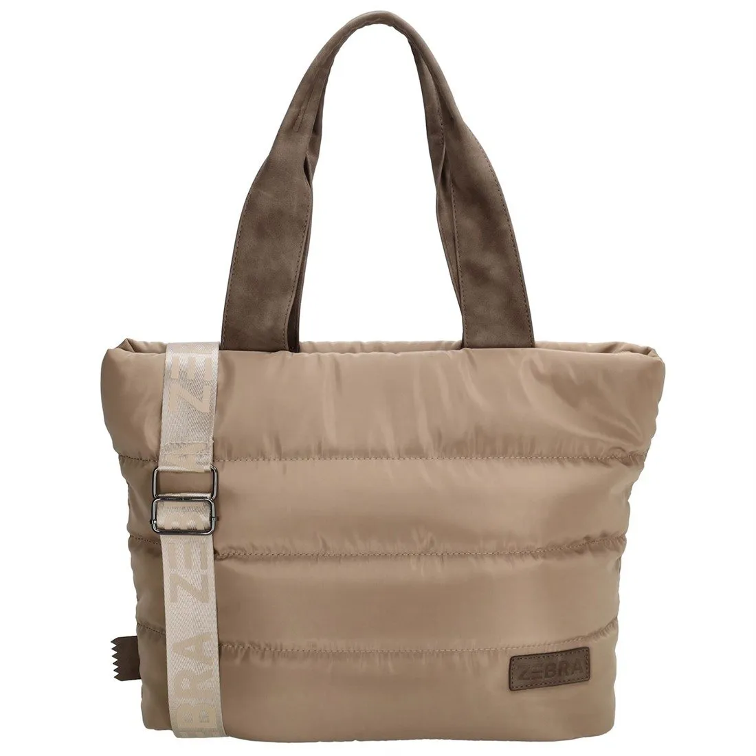 ZEBRA TRENDS ELSKE SHOPPER  TAUPE