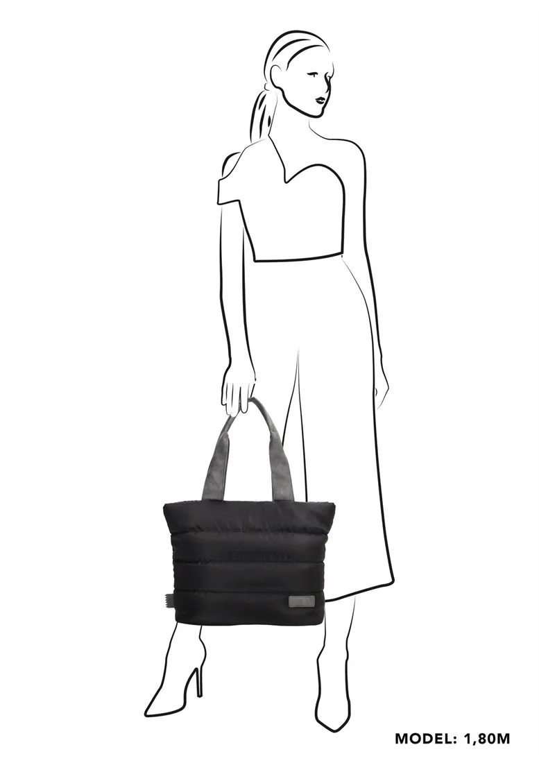 ZEBRA TRENDS ELSKE SHOPPER  TAUPE