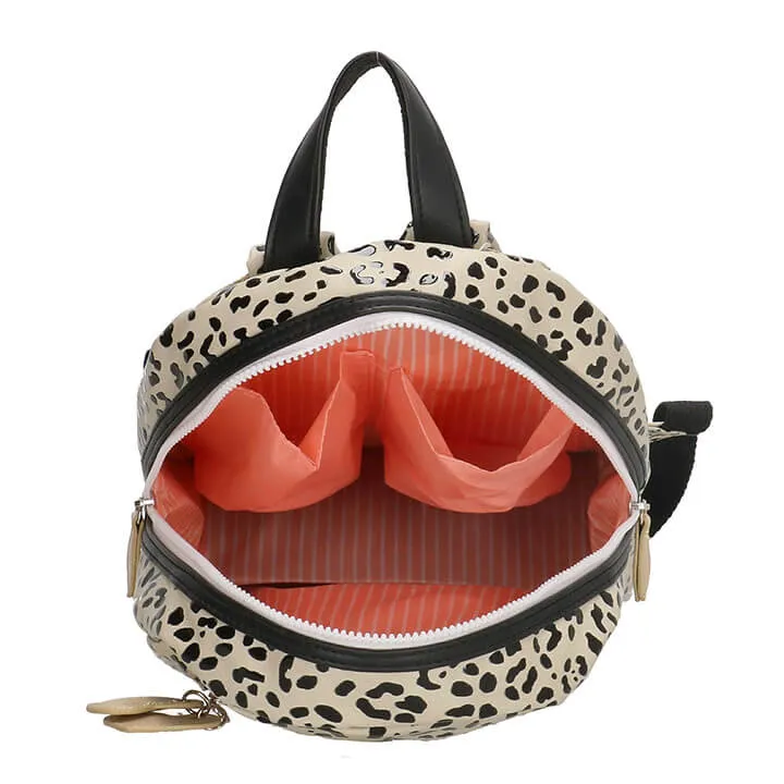 Zebra Trends Girls Rugzak White Spot