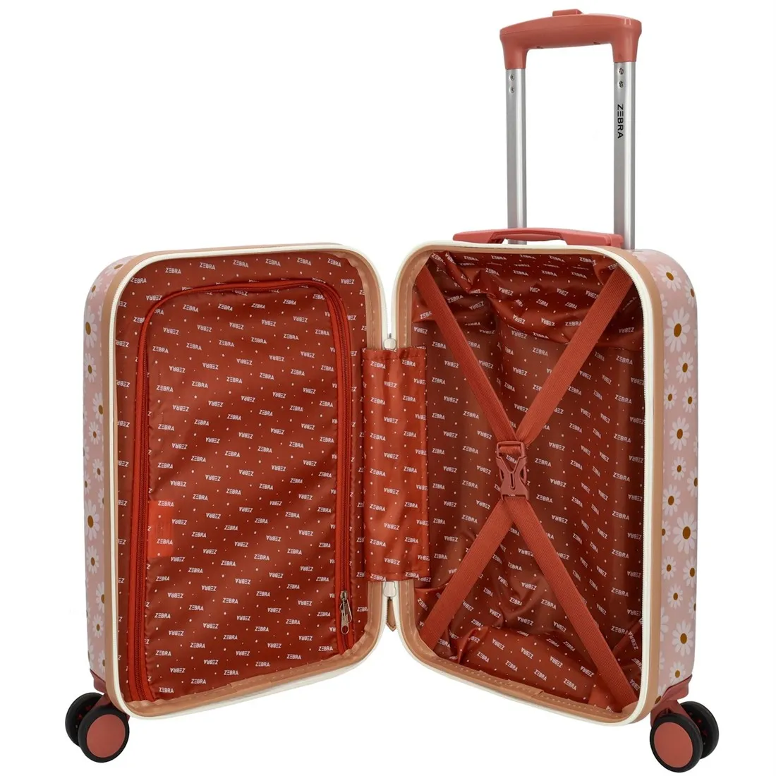ZEBRA TRENDS KIDS TRAVEL KOFFER  LICHTROZE