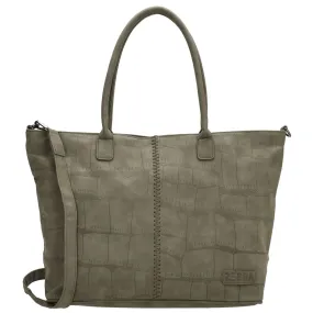 Zebra Trends Mirjam Shopper - Olijfgroen