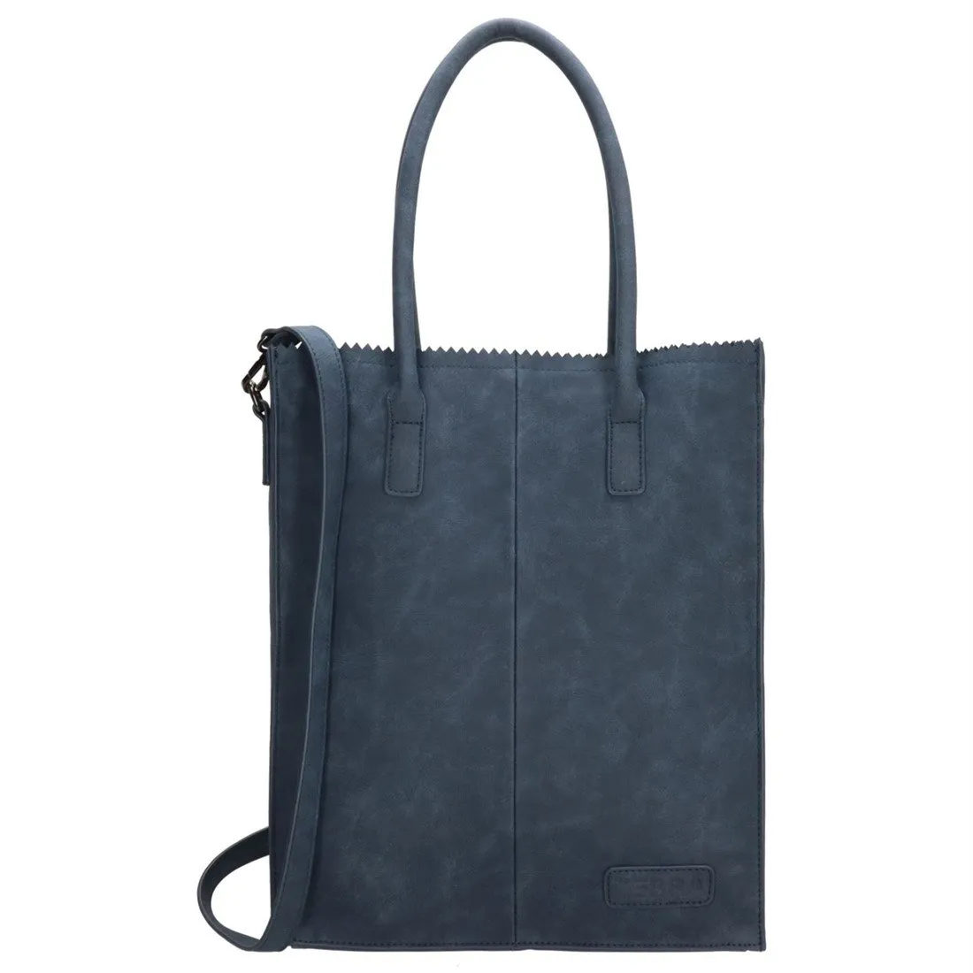 ZEBRA TRENDS ROSA SHOPPER  JEANSBLAUW