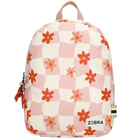 Zebra Trends Rugzak M Flowers Roze