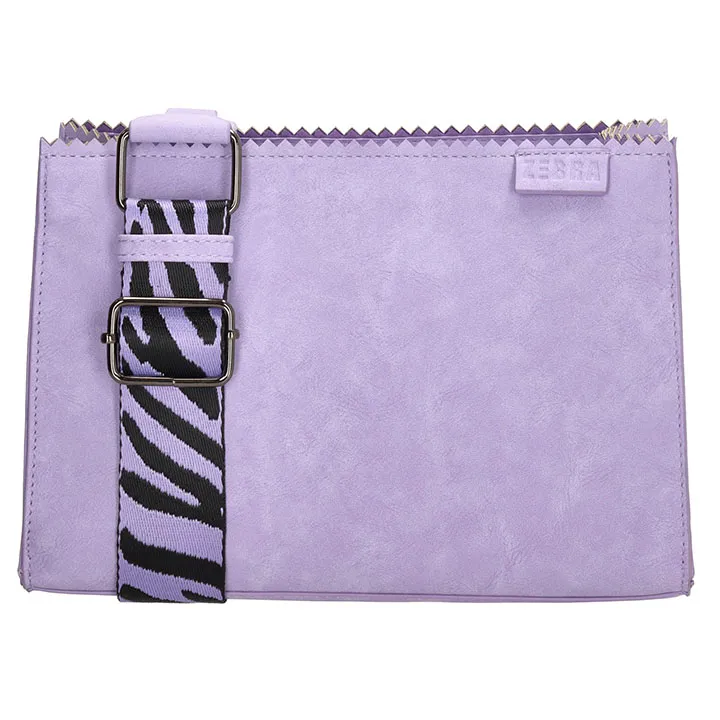 Zebra Trends Schoudertasje Merel Lila