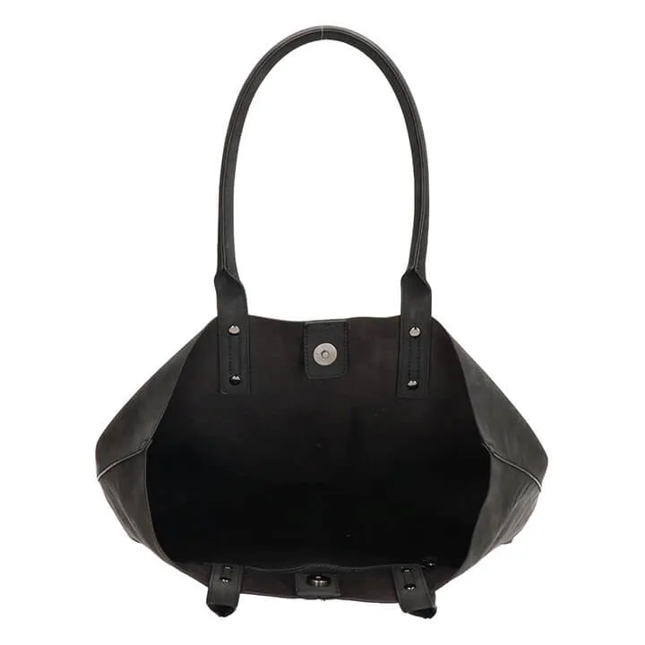 Zebra Trends Shopper Natural Bag Zwart