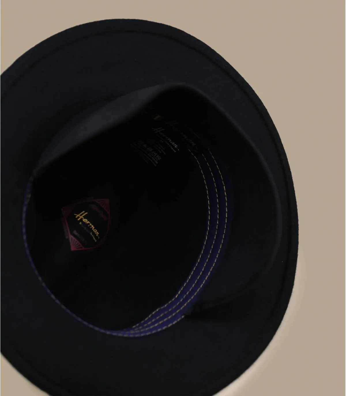 zwarte vilten hoed                                               Mac Tucker black